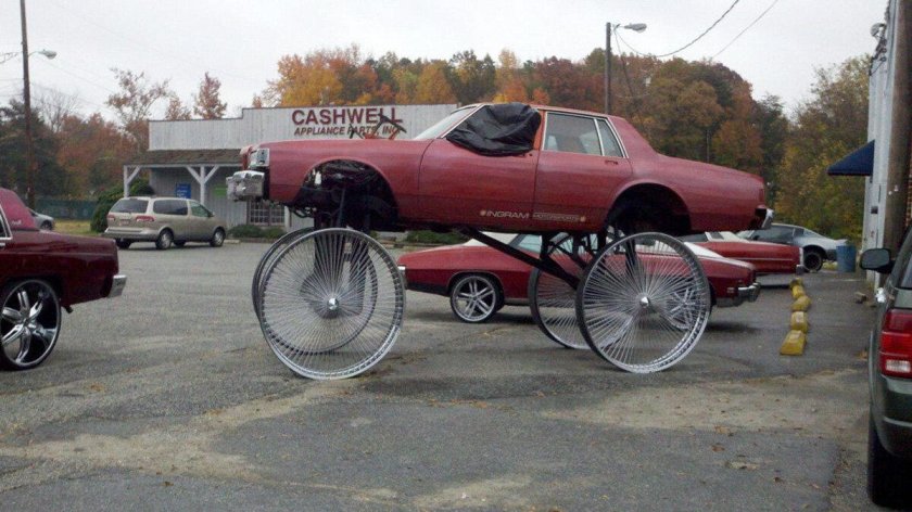 Машины с большими колесами