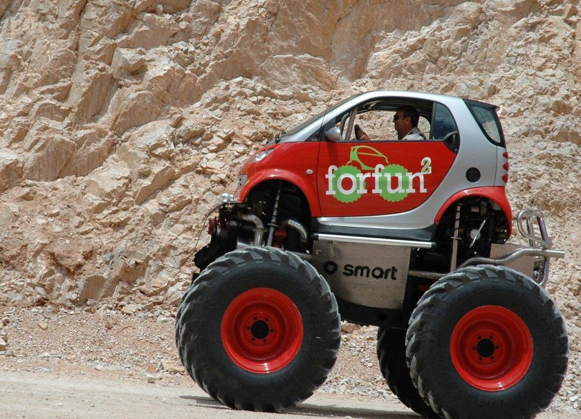 Матиз монстр трак