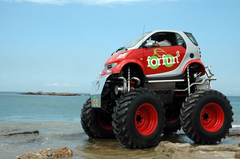 Дэу Матиз монстр трак