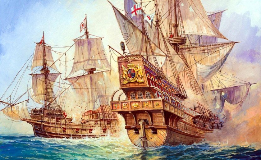 Испанский Галеон 17 века