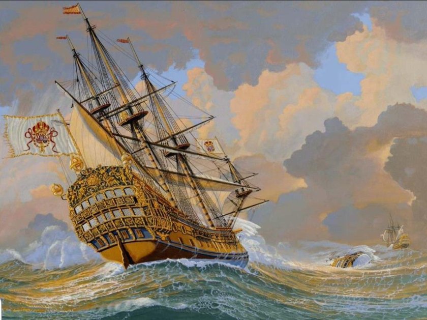 Испанский Галеон 17 века