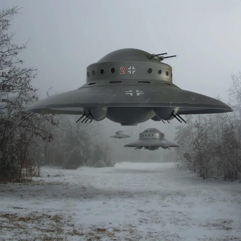 Летающая тарелка третьего рейха