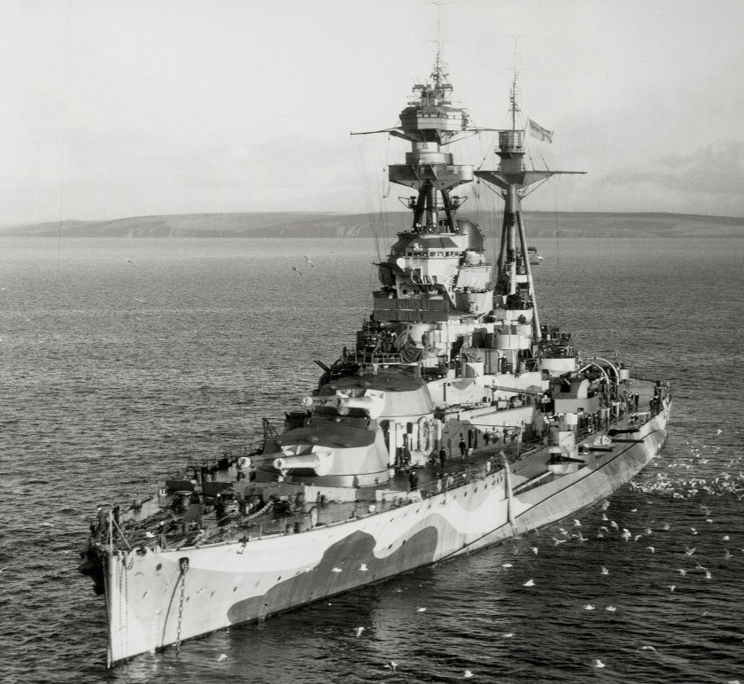 Линкор HMS Rodney