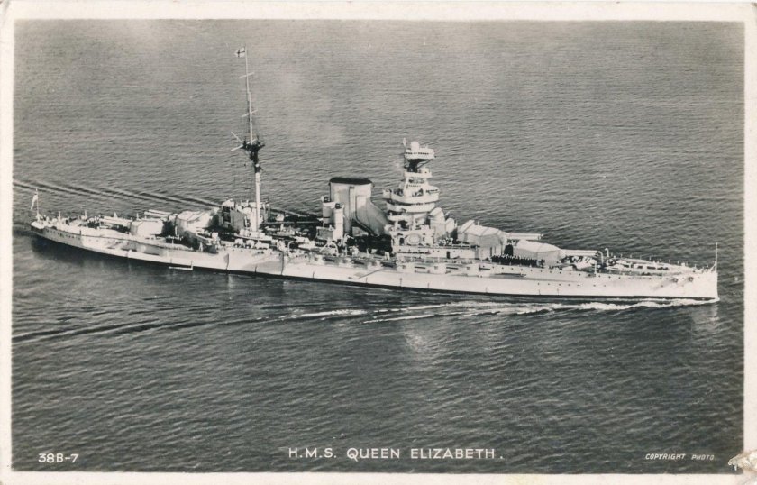 HMS Queen Elizabeth линкор