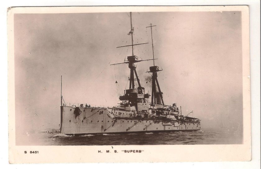 HMS Superb 1907