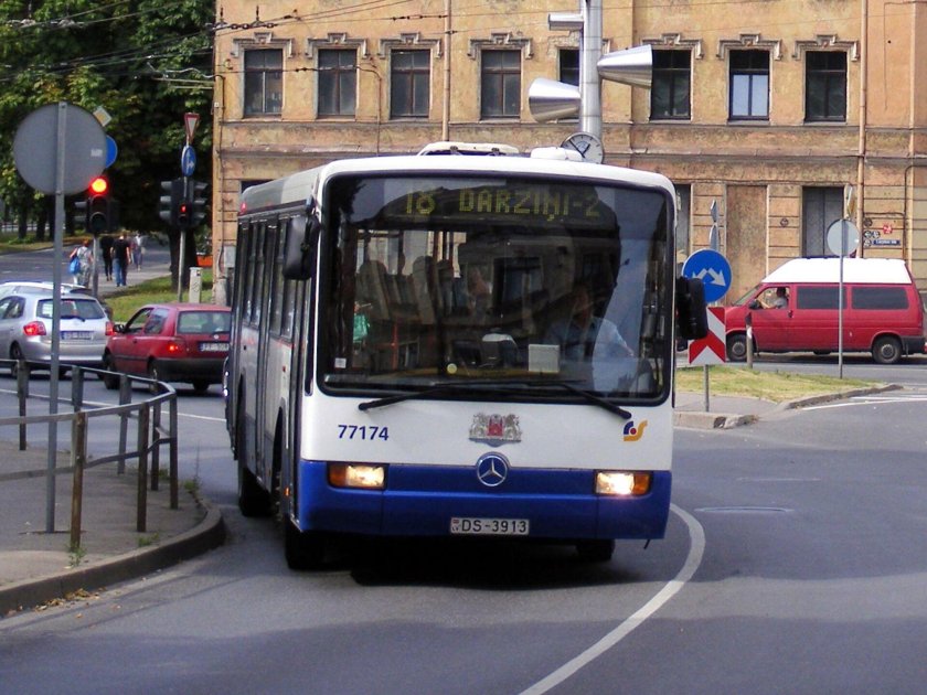 Общественный транспорт Риги