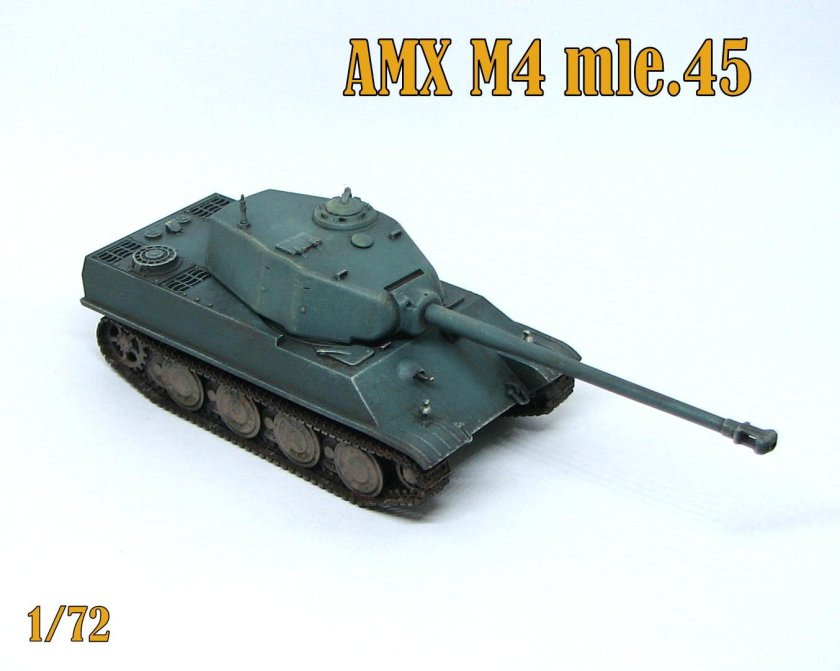 Модель танка amx 50