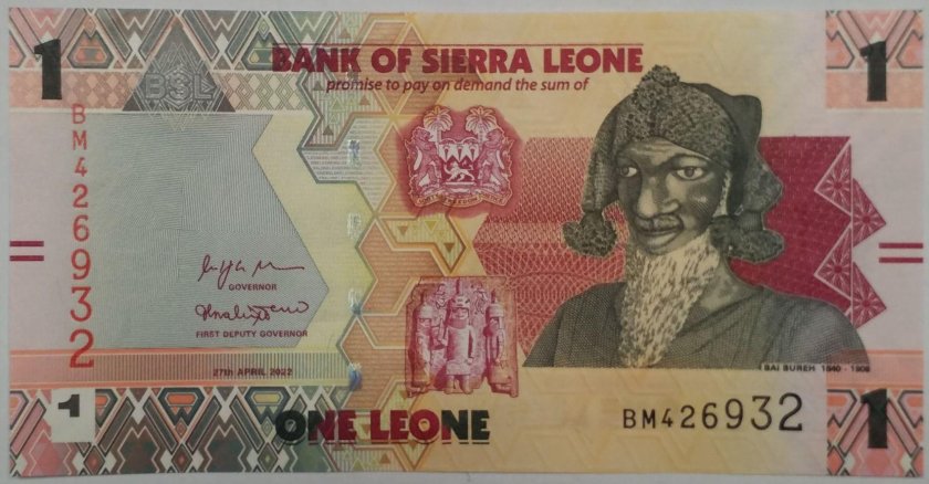 Сьерра-Леоне 1 Леоне 2022