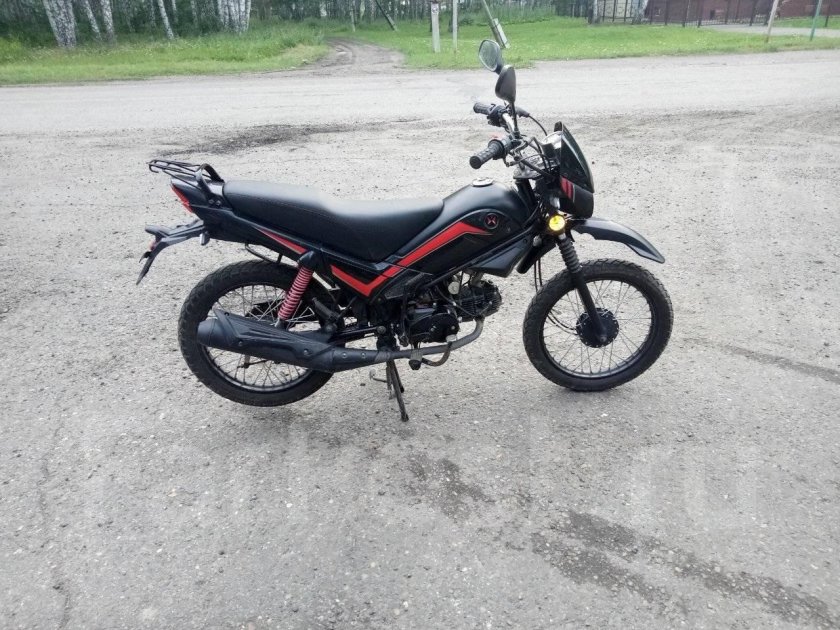 Мопед триклер 110