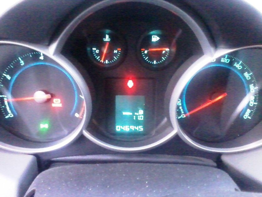 P0692 Шевроле Круз