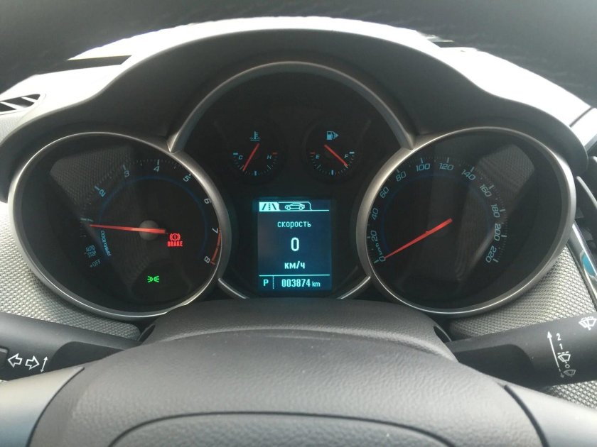 Приборка LTZ Cruze