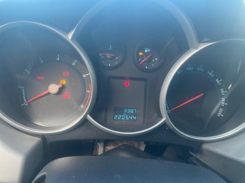 Ошибка 79 Шевроле Круз