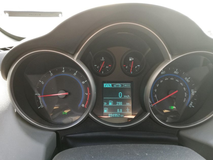 Приборка Шевроле Круз LTZ