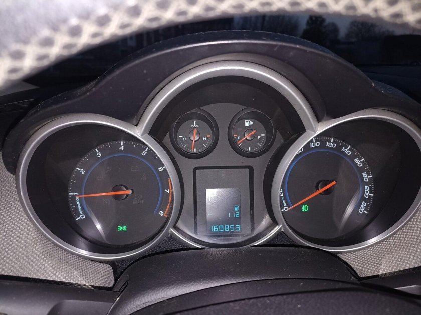 Шевроле Круз 1.8 максимальная скорость