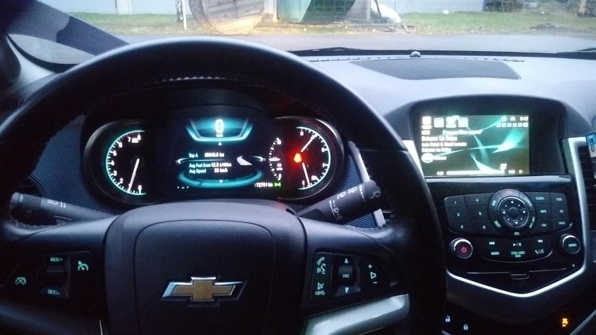 Электронный спидометр на Шевроле Круз