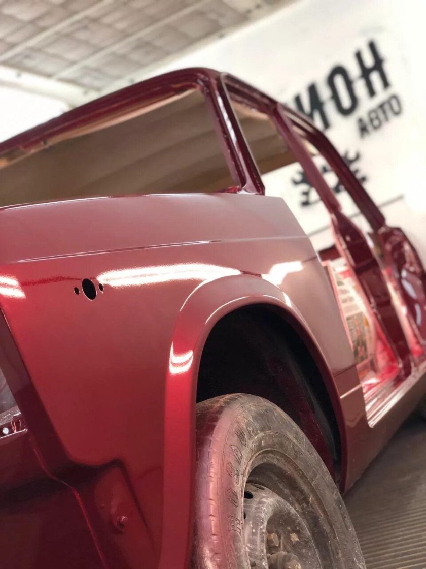 ВАЗ 2105 красный металлик