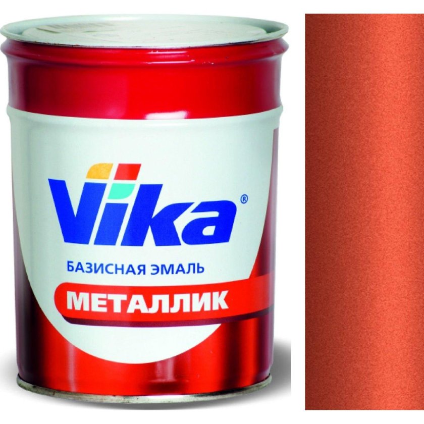 Автоэмаль Vika металлик паприка 152