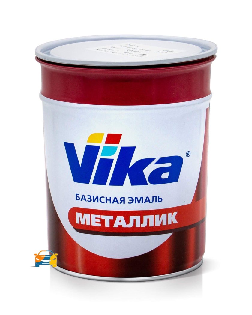 Базисная эмаль металлик vika