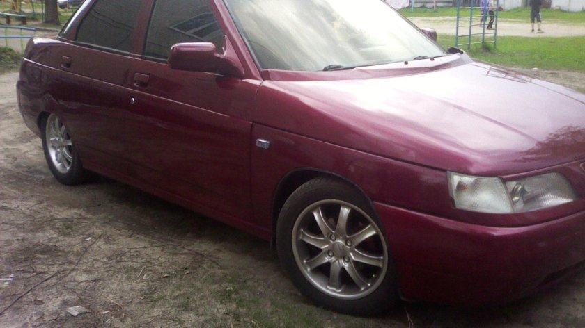 ВАЗ 2110 цвет Триумф 100