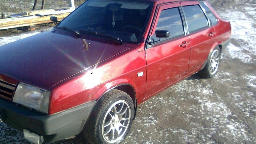 ВАЗ 21099 цвет Франкония