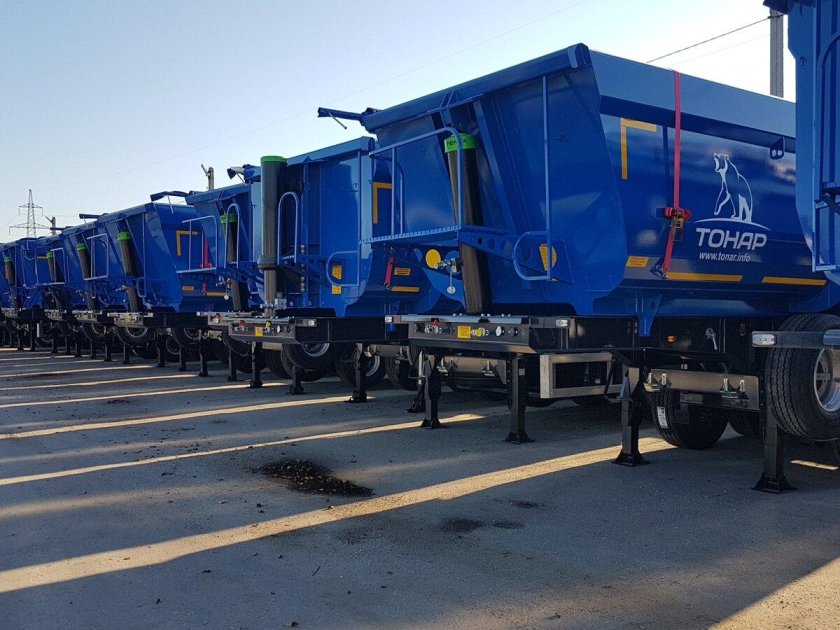 Полуприцеп-самосвал тонар-9523