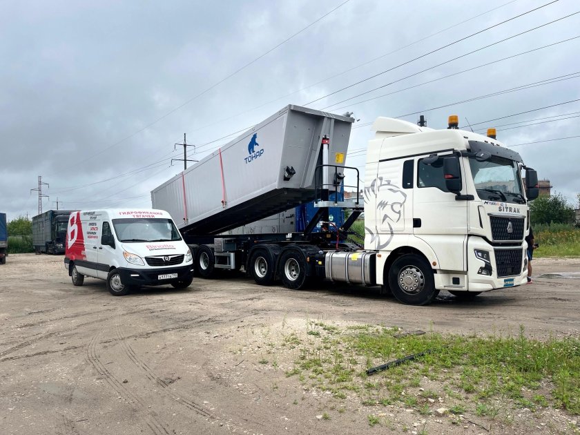 Самосвальные полуприцепы