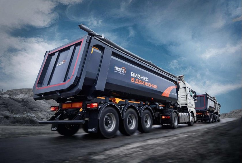 Полуприцеп самосвал