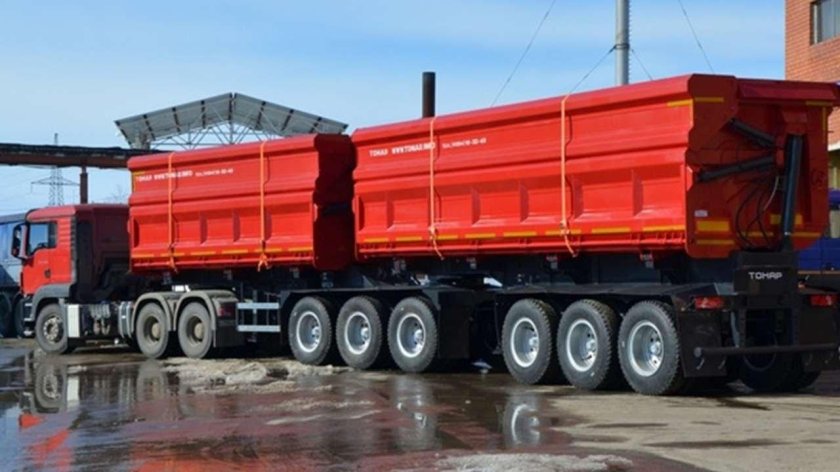 Самосвальный полуприцеп Тонар