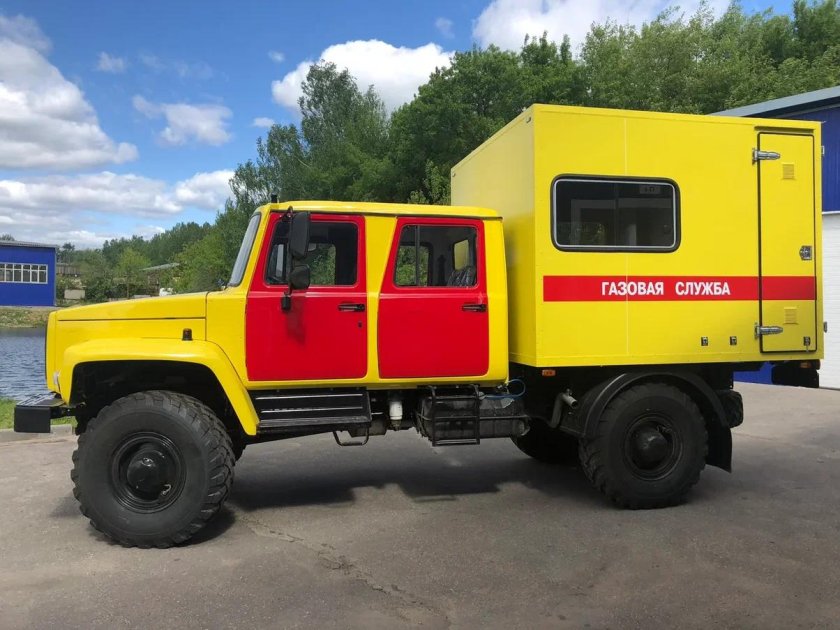 ГАЗ 66 газовая служба