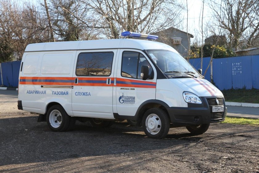 Газель 04 газовая служба Газпром газораспределение Север