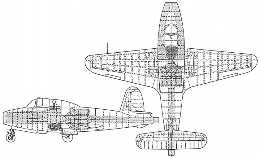 Чертеж самолета ил 2