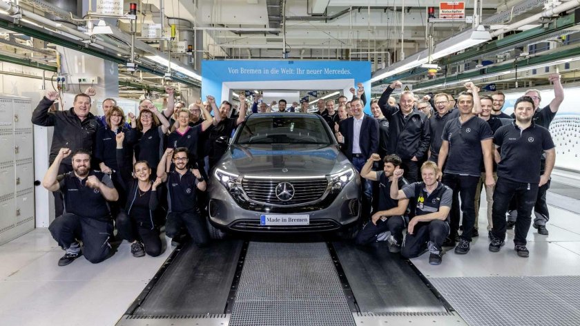 Завод Mercedes-Benz в Германии