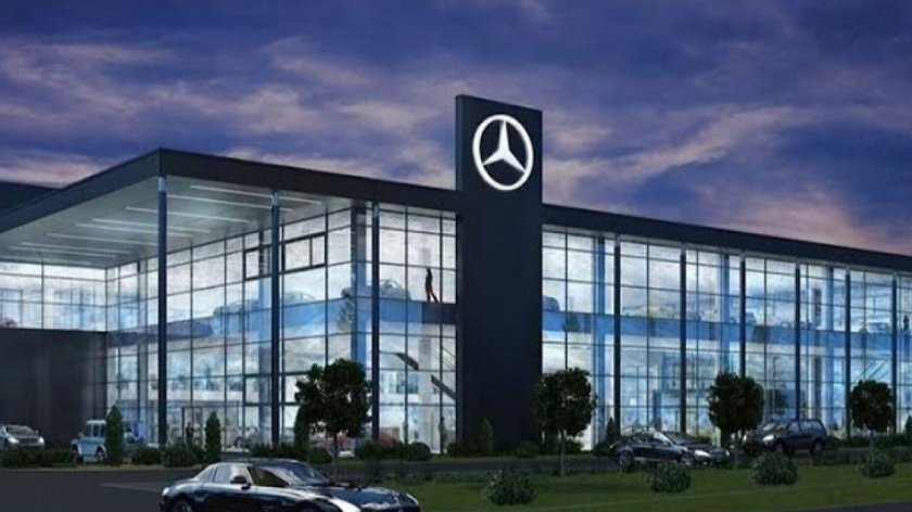 Завод Мерседес Бенц в Германии