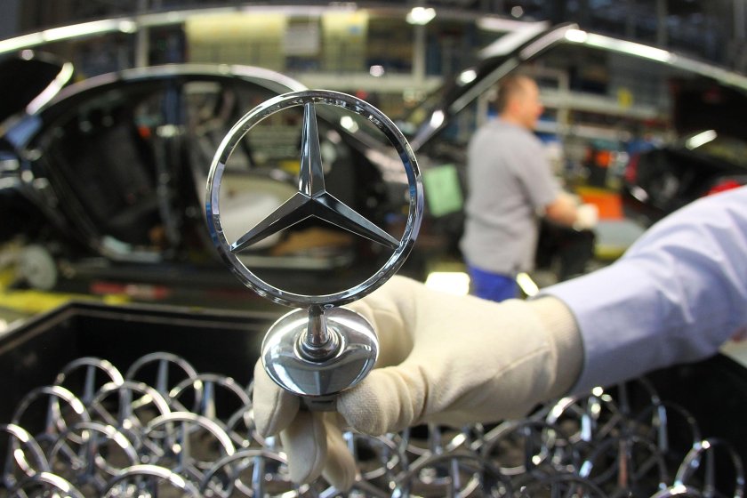 Завод Мерседес Бенц в Германии