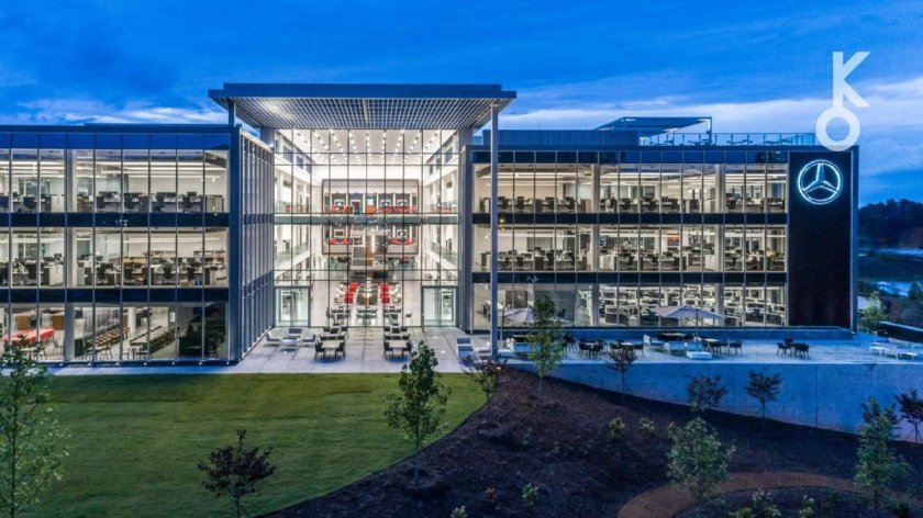 Штаб квартира Мерседес в Штутгарте