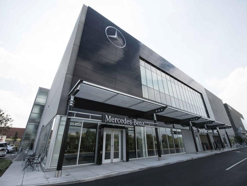 Главный офис Мерседес Бенц в Германии