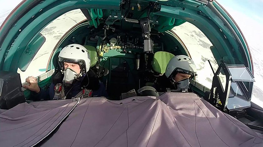 Су-34 кабина