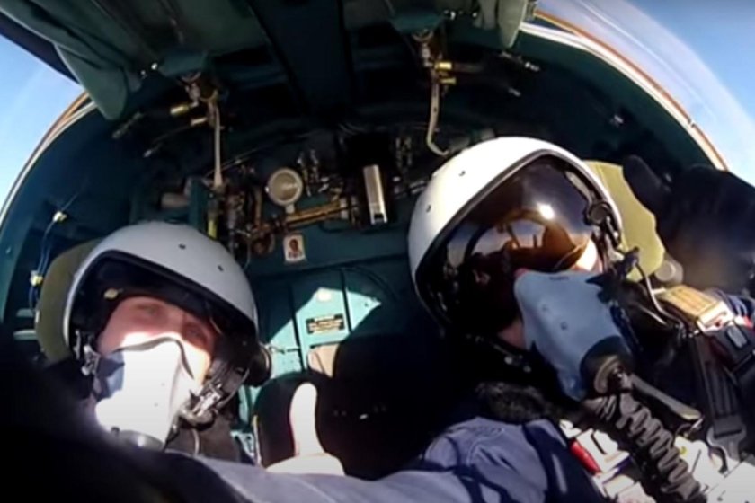 Су-34 кабина