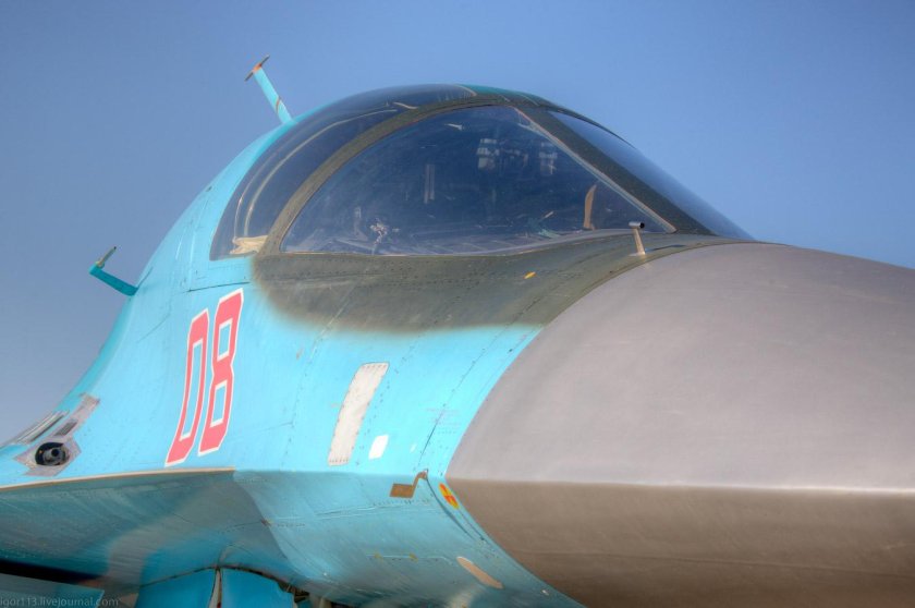 Су-34 кабина пилота