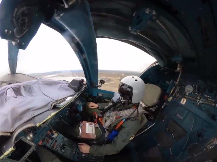 Су 34 кабина