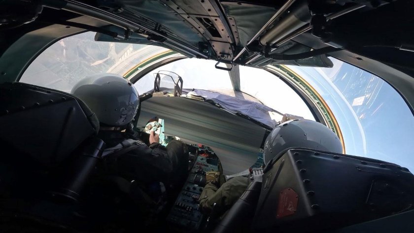 Су-34 кабина