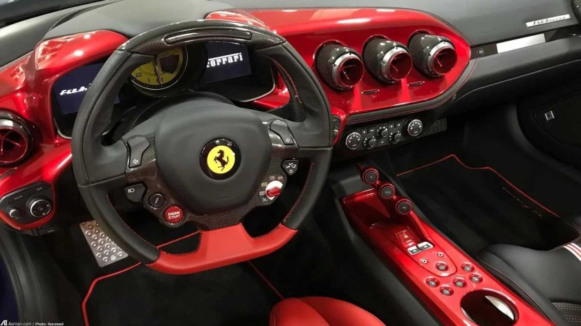 Ferrari f60 салон