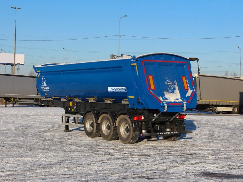 Самосвальный полуприцеп тонар
