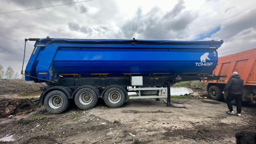 Тонар 95892 полуприцеп самосвальный 33 куб