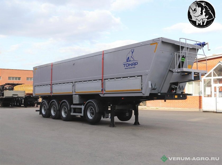Тонар 9599 полуприцеп зерновоз