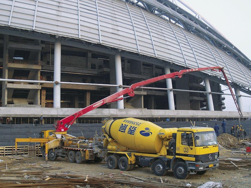 Liebherr 28 автобетононасос