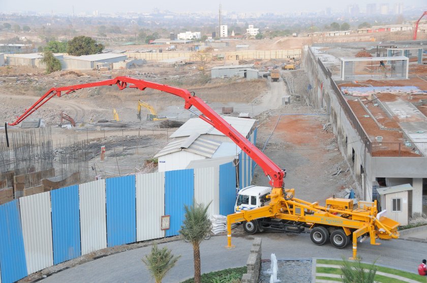 Бетононасос стрела 36 метров