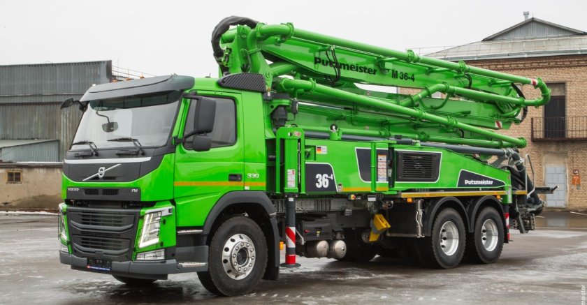 Автобетононасос Путцмайстер 36 метров