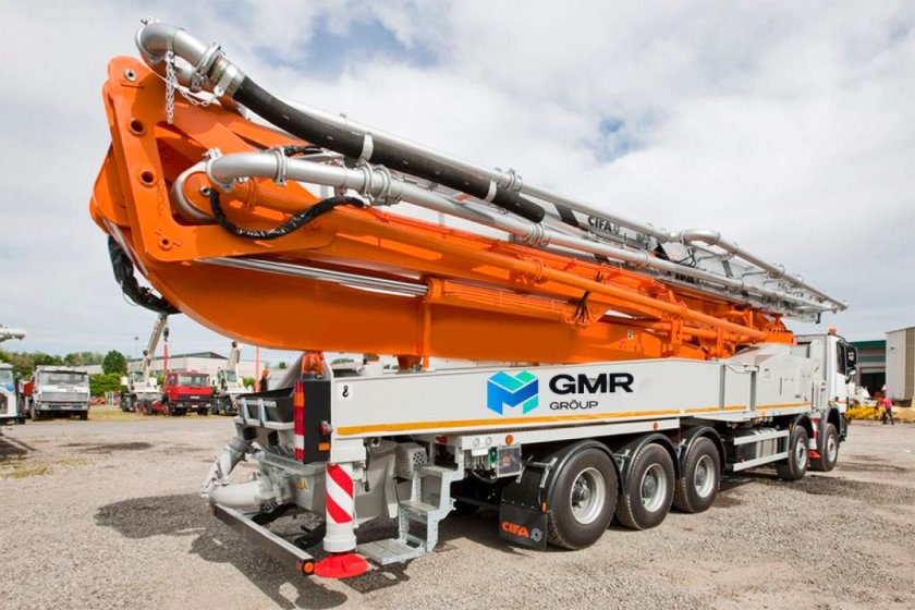 Автобетононасос CIFA k62h