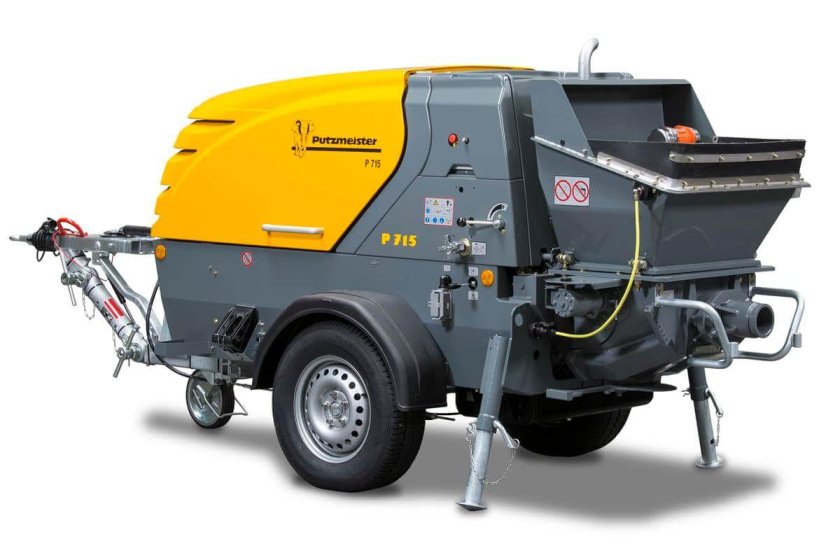 Бетононасос стационарный Putzmeister p 715